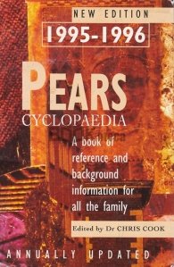 Pears Cyclopaedia 1995-1996